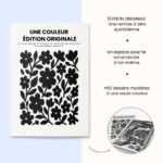 Livre de coloriage monochrome pour la paix intérieure et la réflexion sur soi