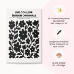 Livre de coloriage monochrome pour la paix intérieure et la réflexion sur soi - Image 6