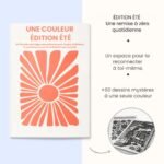Livre de coloriage Une Couleur – Édition Été