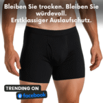 Herren Ultra-saugfähige Inkontinenz-Boxershorts