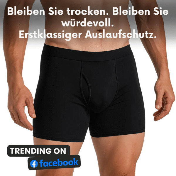 Herren Ultra-saugfähige Inkontinenz-Boxershorts