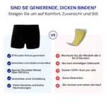 Herren Ultra-saugfähige Inkontinenz-Boxershorts - Image 2